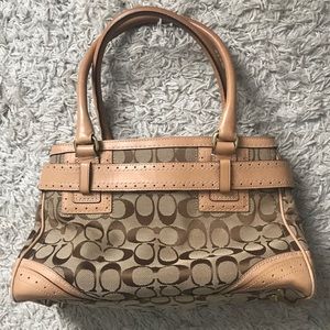 Coach bag- only used once!!